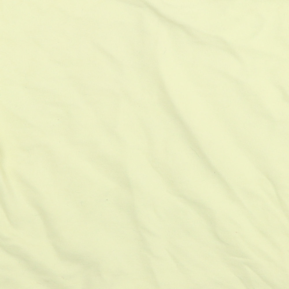 Chelsea Peers Womens Yellow Cotton Pullover Sweatshirt Size M Pullover