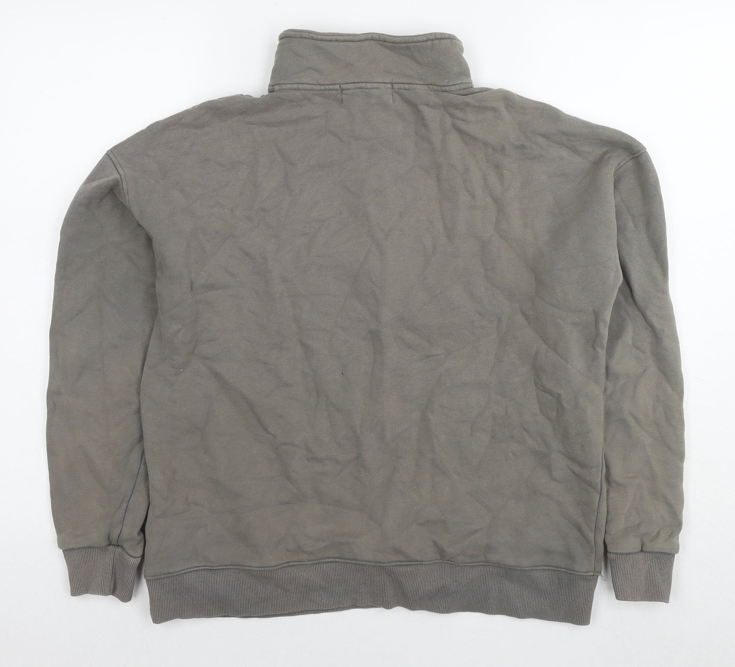 Another Version Womens Green Cotton Pullover Sweatshirt Size M Pullover - Logo