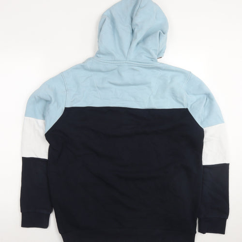 Indicore Mens Multicoloured Cotton Pullover Hoodie Size XL