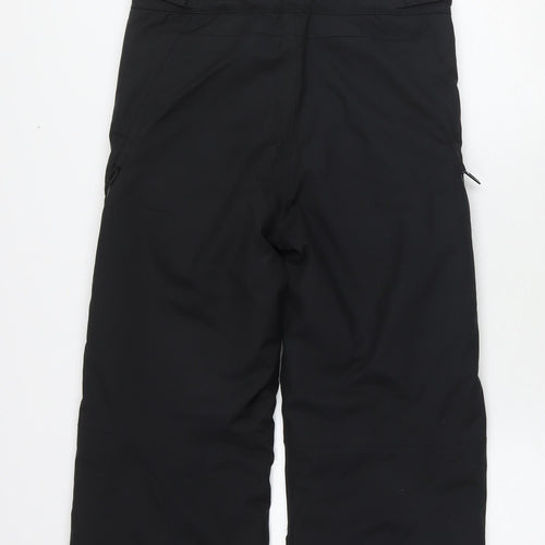 NEVICA Boys Black Polyester Snow Pants Trousers Size 13 Years L27 in Regular Zip
