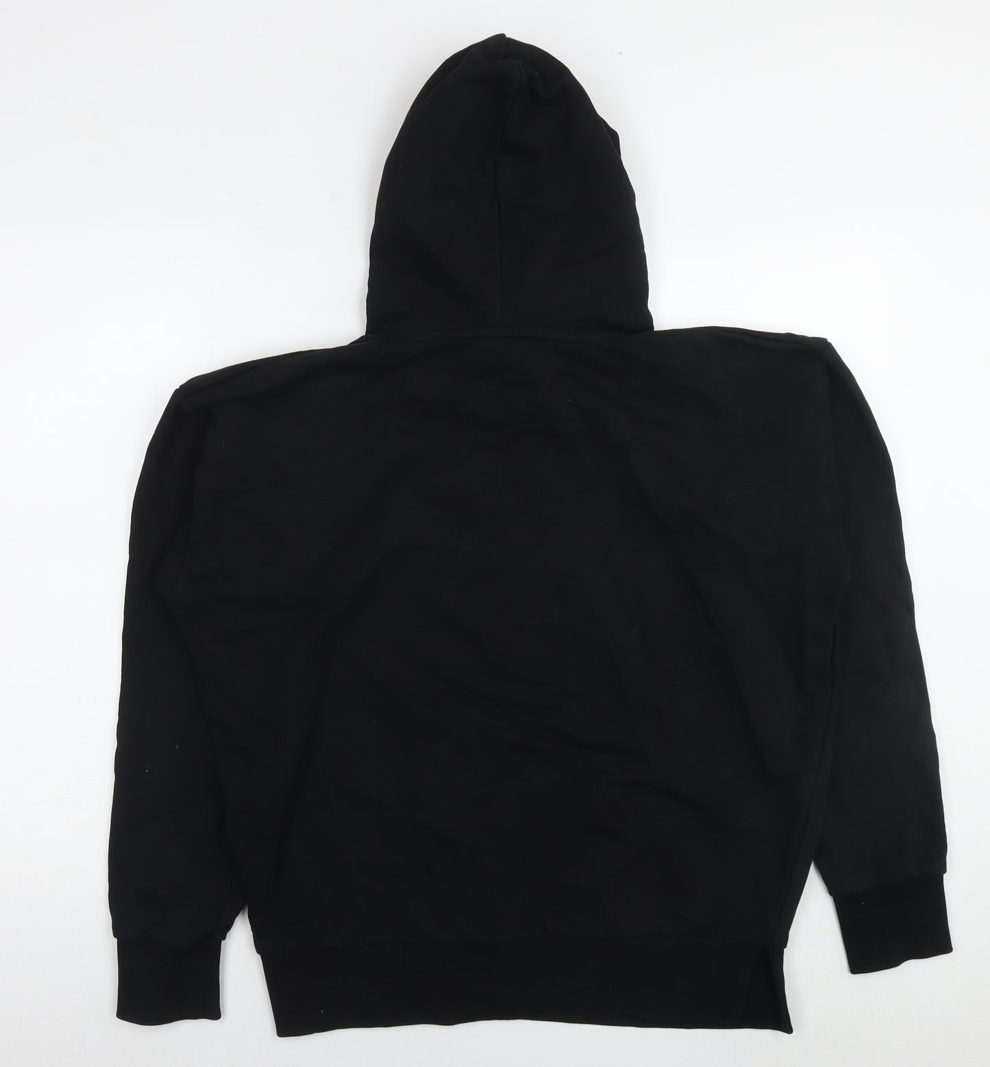 Diesel Mens Black Cotton Pullover Hoodie Size S - Logo