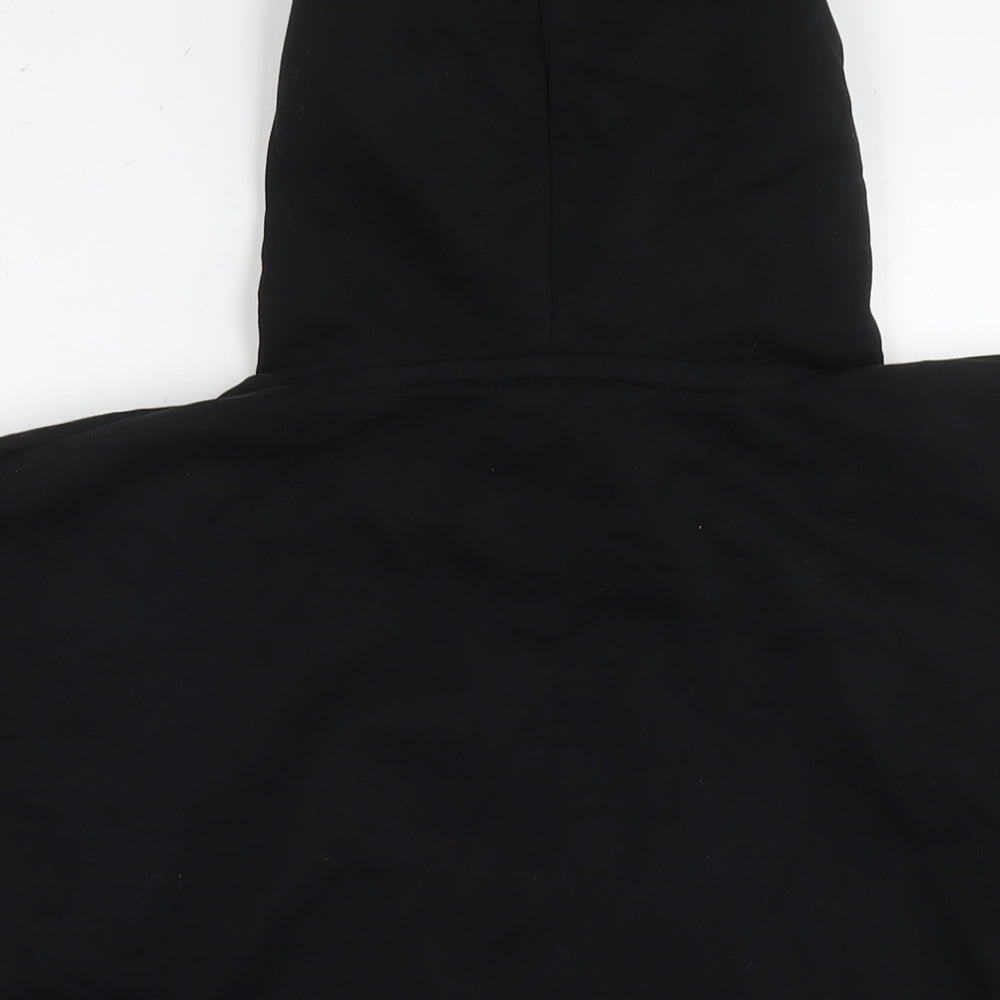 Diesel Mens Black Cotton Pullover Hoodie Size S - Logo