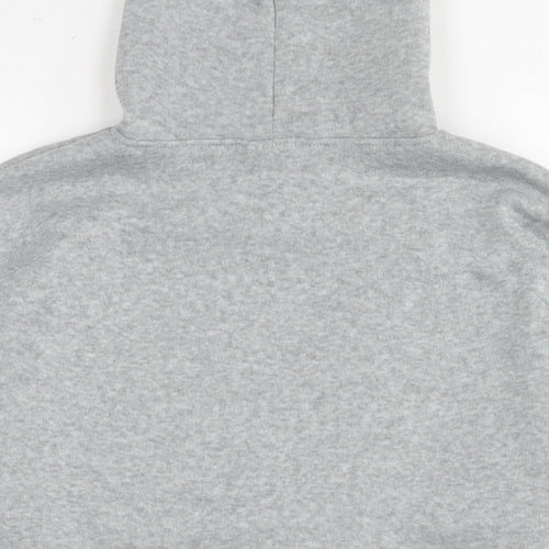 Michelangelo - David Mens Grey Polyester Pullover Hoodie Size S - Logo