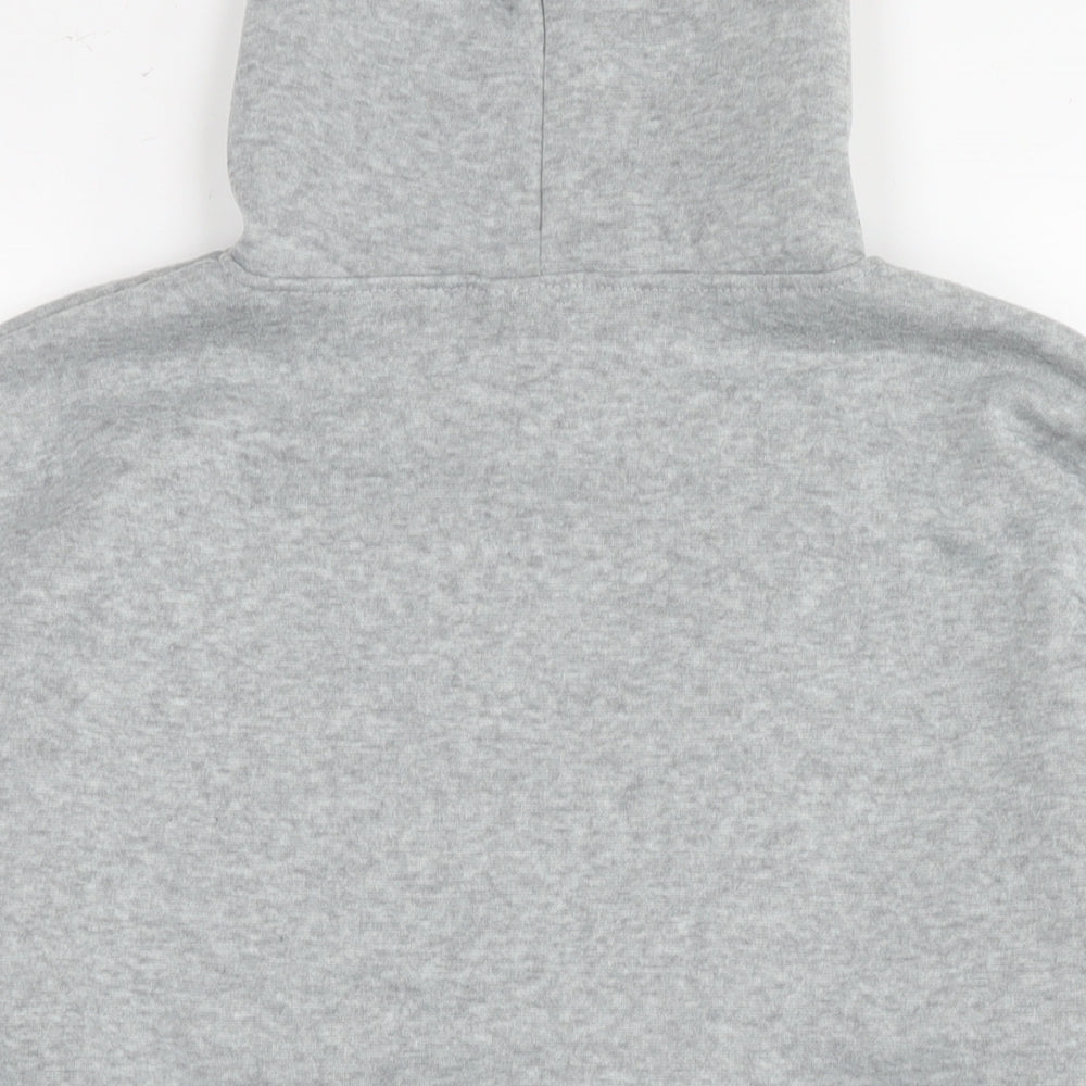 Michelangelo - David Mens Grey Polyester Pullover Hoodie Size S - Logo