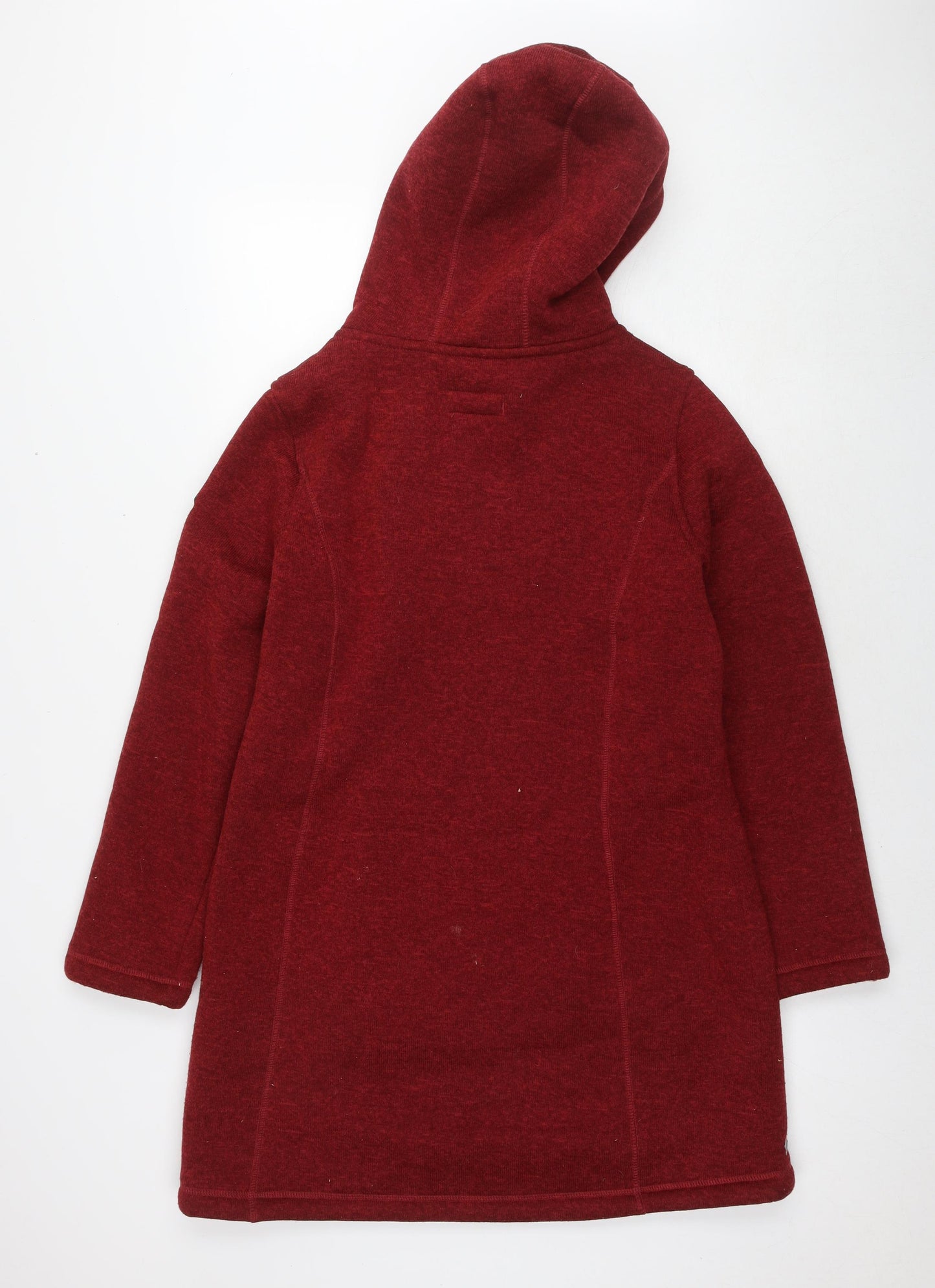 Regatta Womens Red Overcoat Coat Size 14 Zip