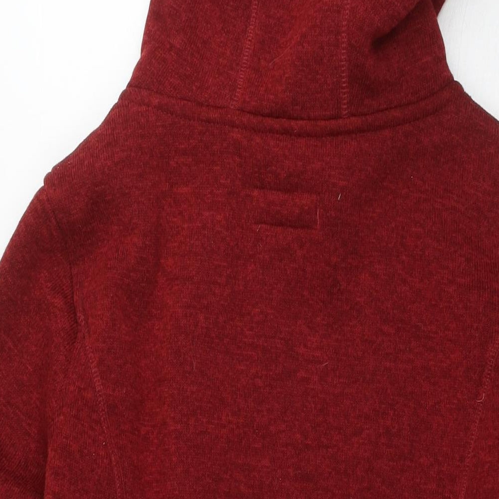 Regatta Womens Red Overcoat Coat Size 14 Zip