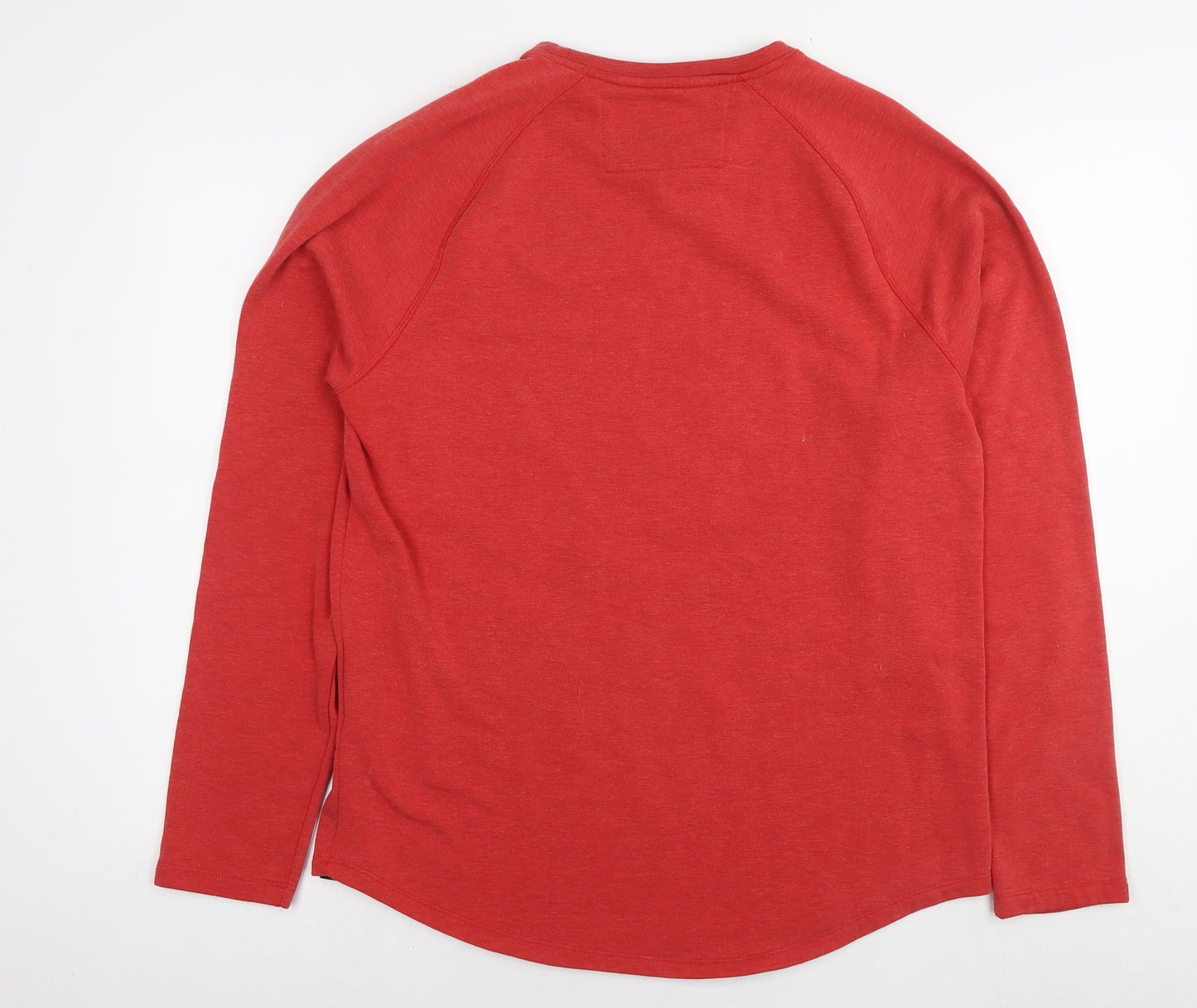 Banana Republic Womens Red Cotton Pullover Sweatshirt Size L Pullover