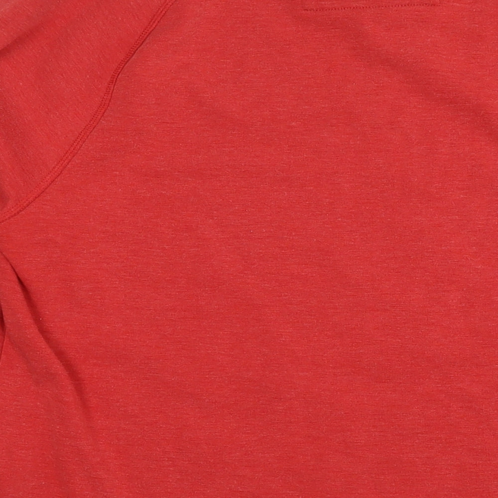 Banana Republic Womens Red Cotton Pullover Sweatshirt Size L Pullover