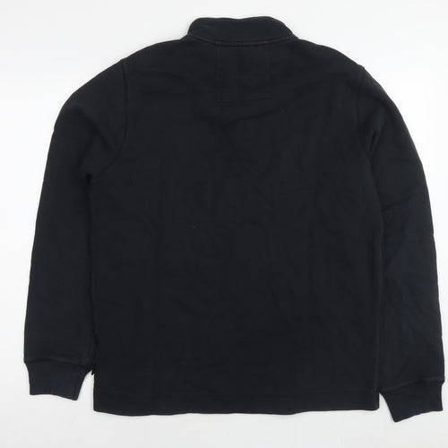 Boss Womens Black Cotton Pullover Hoodie Size L Pullover