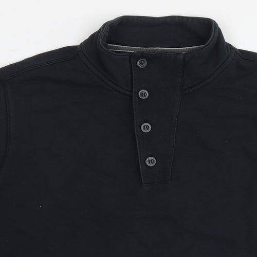 Boss Womens Black Cotton Pullover Hoodie Size L Pullover