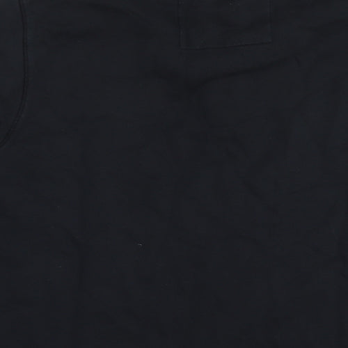 Boss Womens Black Cotton Pullover Hoodie Size L Pullover