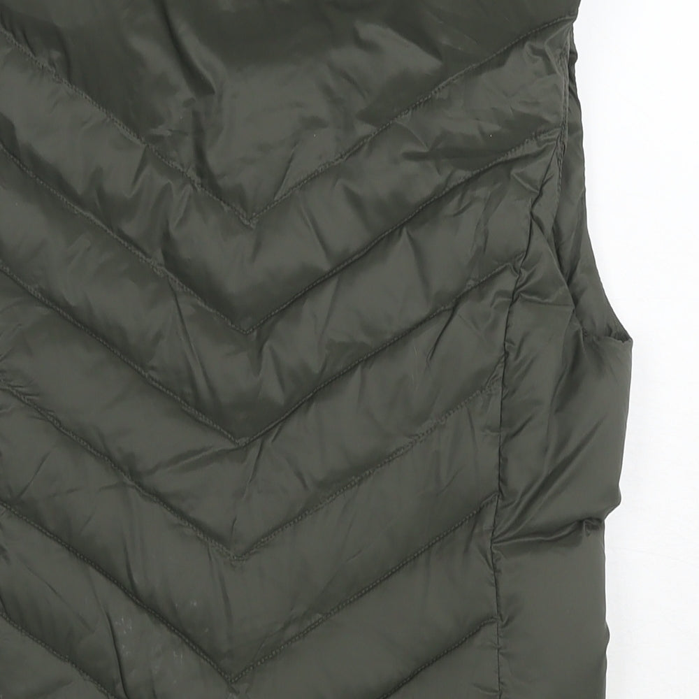 MUSTO Womens Green Gilet Waistcoat Size 10 Zip