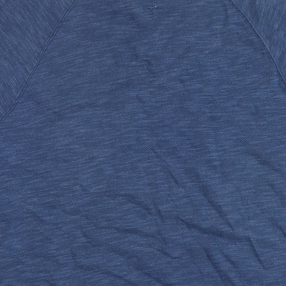 J.CREW Mens Blue Cotton Pullover Sweatshirt Size L