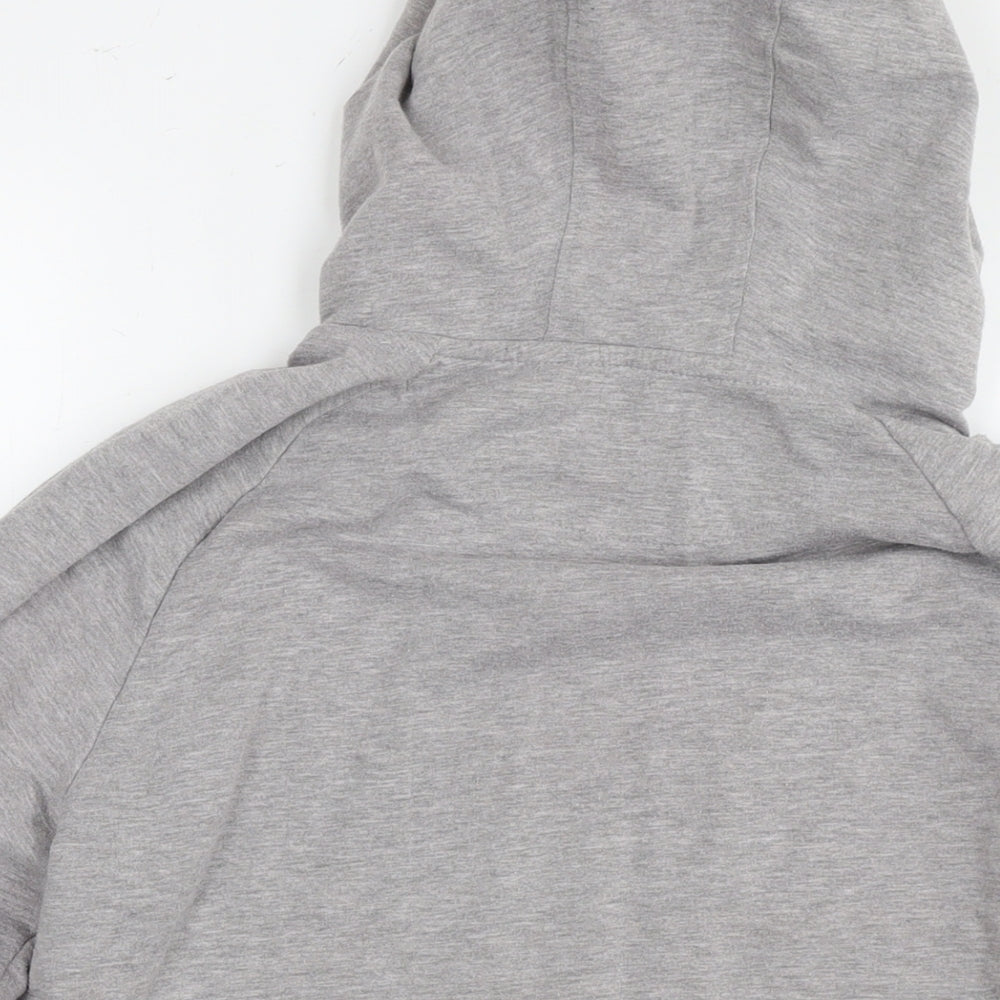 Everlast Womens Grey Polyester Pullover Hoodie Size L Pullover