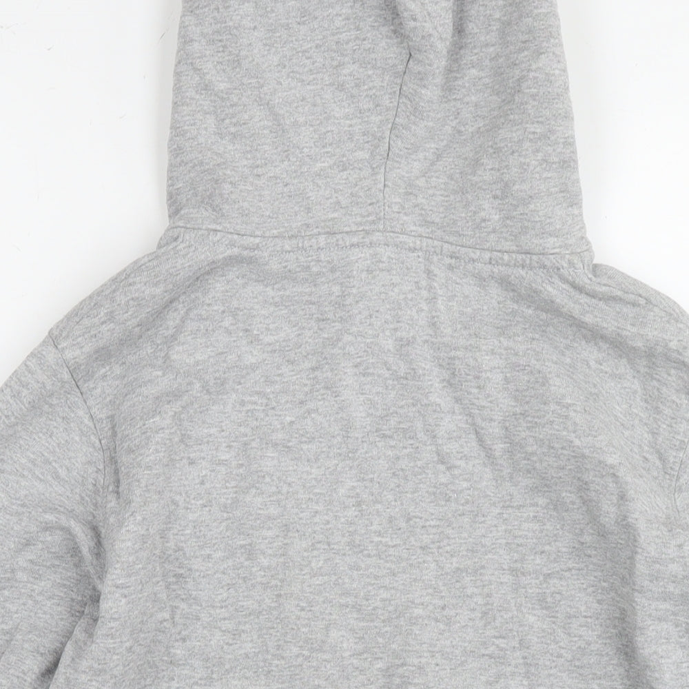 The North Face Boys Grey Cotton Pullover Hoodie Size XL Pullover