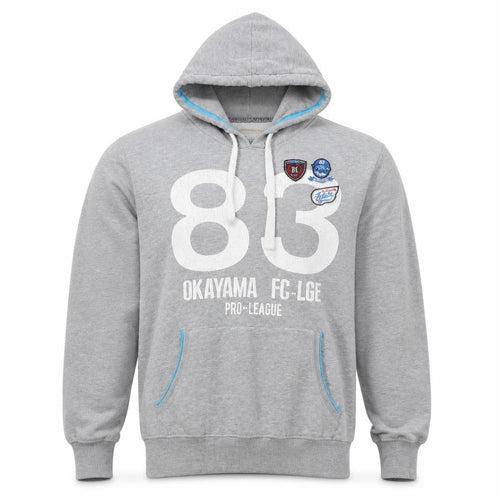 Authentic Appeal Mens Grey Cotton Pullover Hoodie Size XL - Pro-League