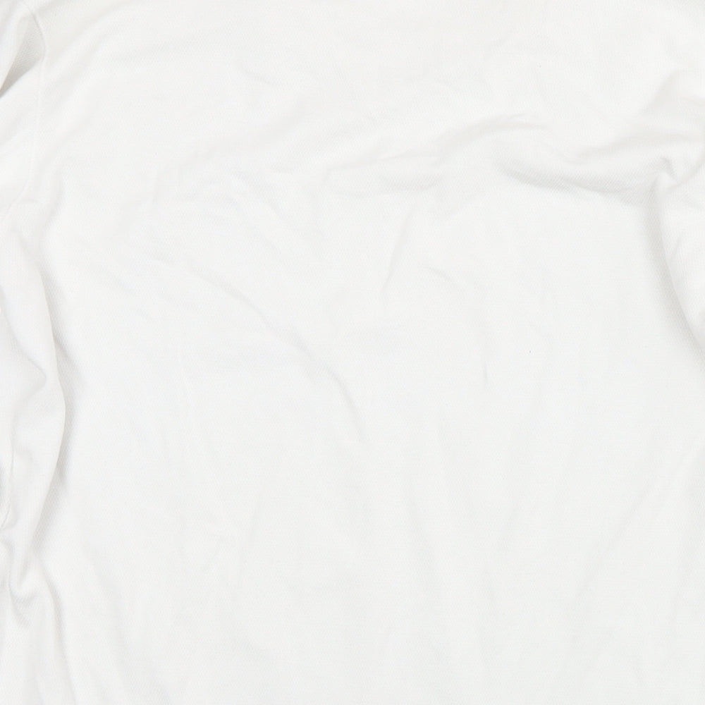 Uniqlo Mens White Acrylic Pullover Sweatshirt Size M