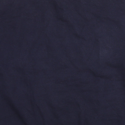 Saint Jude Mens Blue Cotton Pullover Sweatshirt Size XL
