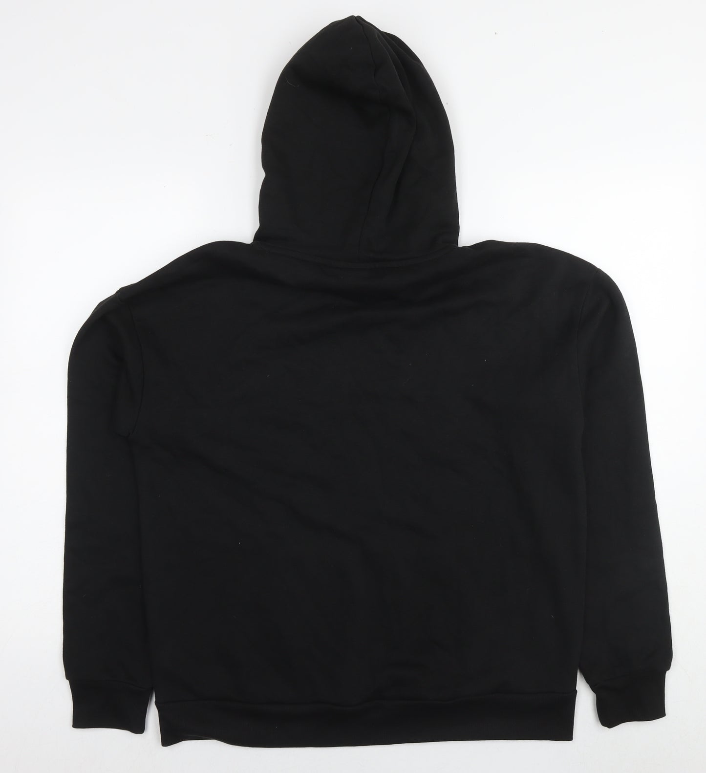 Disney Womens Black Cotton Pullover Hoodie Size 10 Pullover - Mickey Mouse Size 10-12