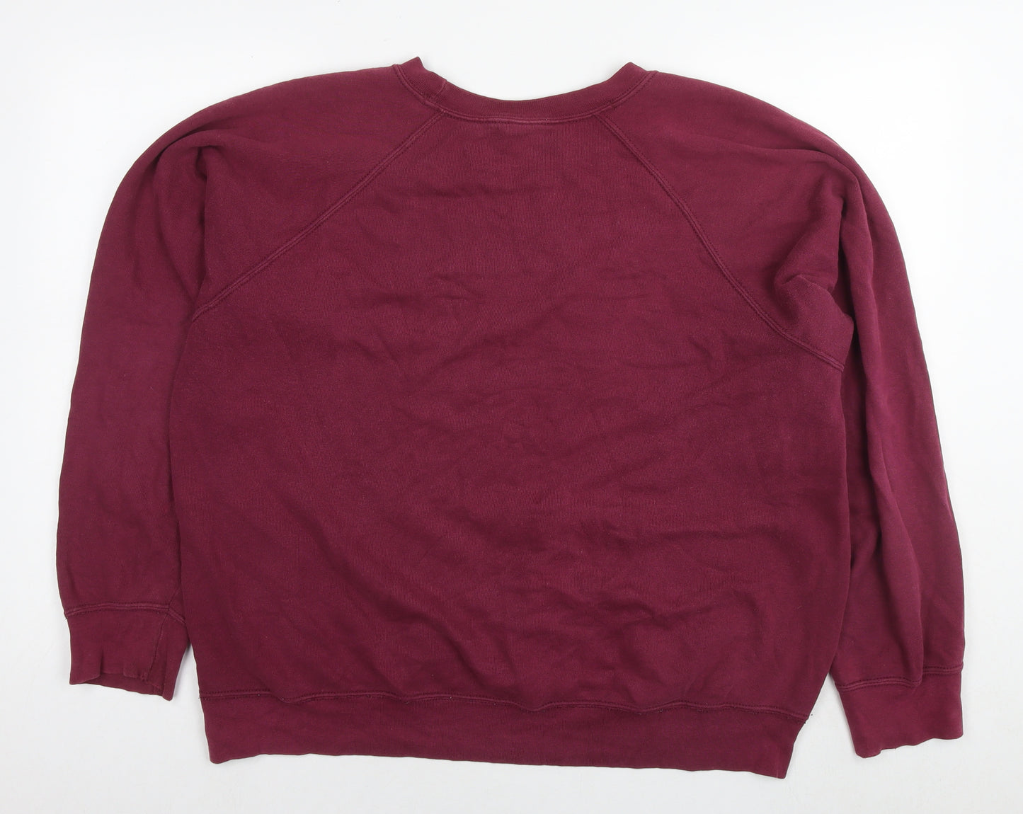 Seattle Womens Purple Cotton Pullover Sweatshirt Size L Pullover - Tiger