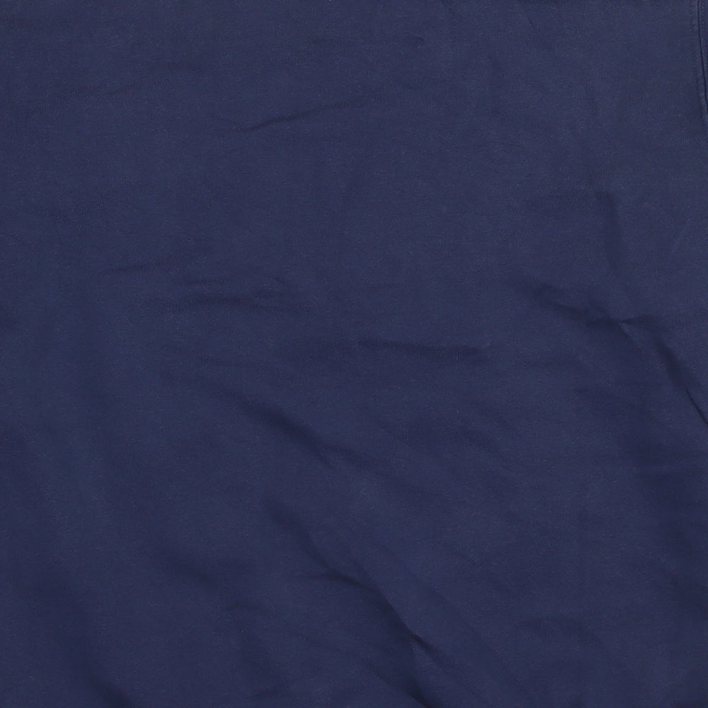 Everlast Womens Blue Cotton Pullover Sweatshirt Size M Pullover - Logo