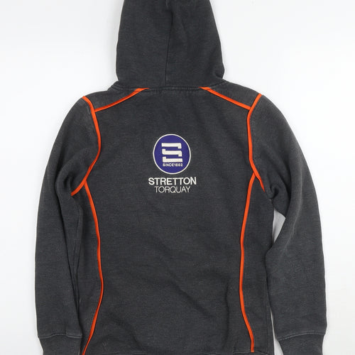 STR Boys Grey Polyester Pullover Hoodie Size 12 Years Pullover - Torquay Tornadoes