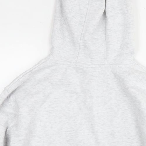 Disney Womens Grey Cotton Pullover Hoodie Size 10 Pullover - Mickey Mouse Size 10-12