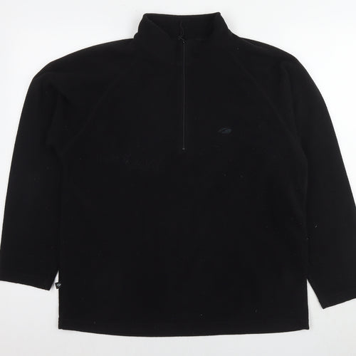 Mountain Life Mens Black Polyester Pullover Sweatshirt Size M