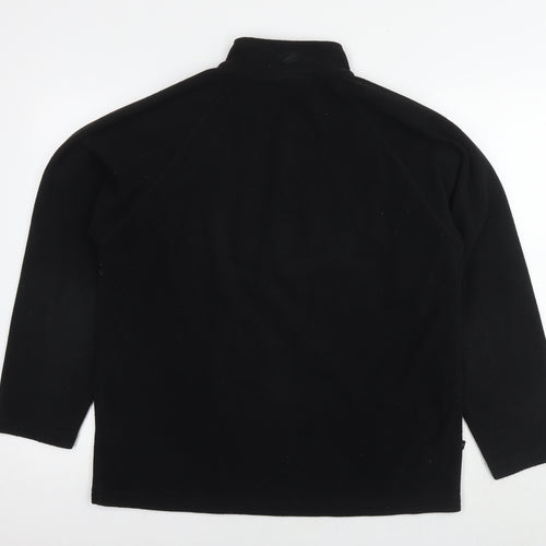 Mountain Life Mens Black Polyester Pullover Sweatshirt Size M