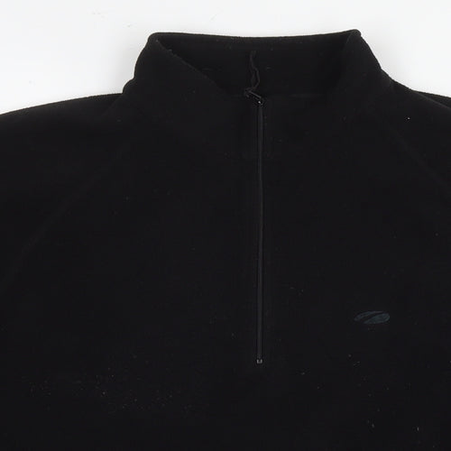 Mountain Life Mens Black Polyester Pullover Sweatshirt Size M