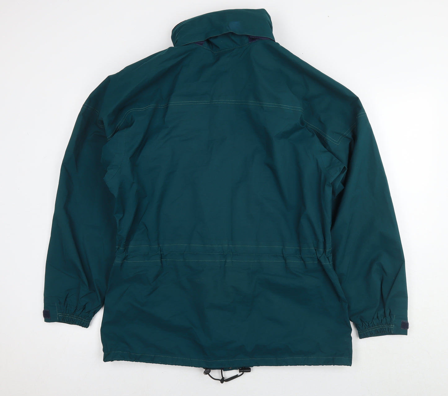 Berghaus Womens Green Parka Coat Size 12 Zip - Vintage
