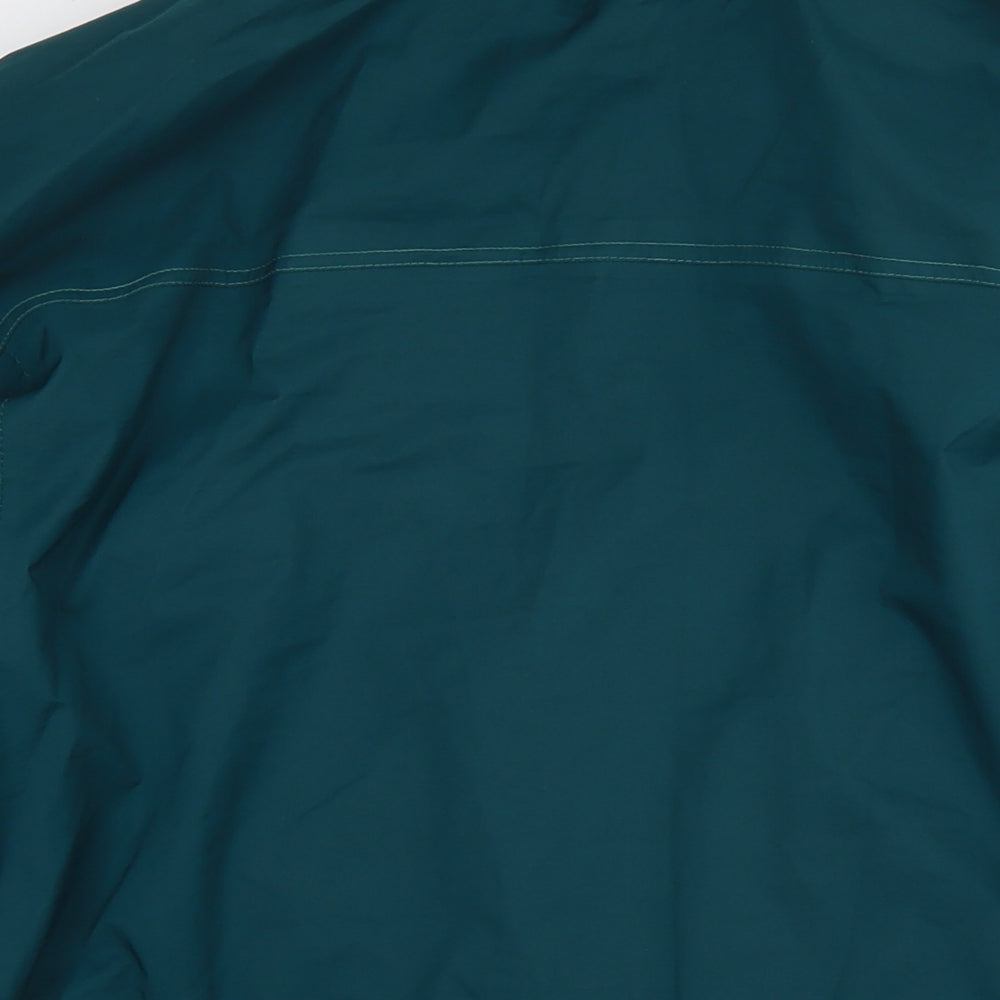 Berghaus Womens Green Parka Coat Size 12 Zip - Vintage