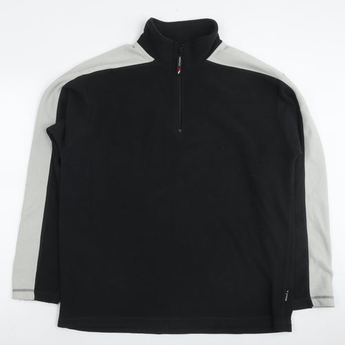 Trespass Mens Black Polyester Pullover Sweatshirt Size L