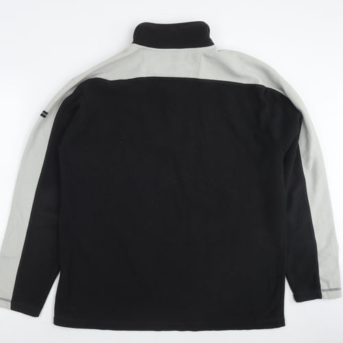 Trespass Mens Black Polyester Pullover Sweatshirt Size L