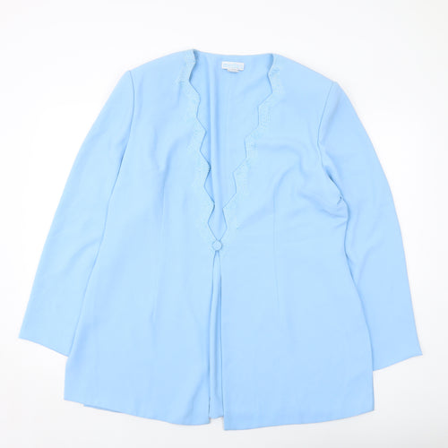 Medici Womens Black Jacket Size 20 Button