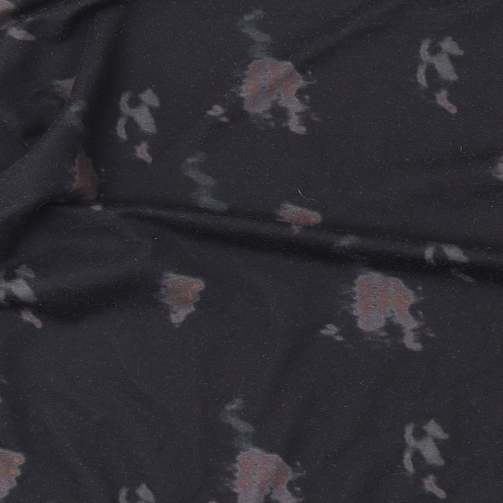 Nirvana Mens Multicoloured Geometric Polyester Pullover Sweatshirt Size L