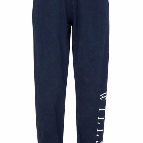 Jack Wills Womens Blue Cotton Sweatpants Trousers Size 10 L25 in Regular Drawstring