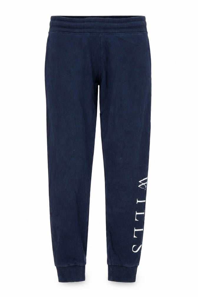 Jack Wills Womens Blue Cotton Sweatpants Trousers Size 10 L25 in Regular Drawstring