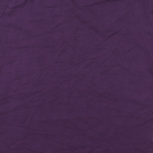 Craghoppers Womens Purple Cotton Basic T-Shirt Size 14 Crew Neck