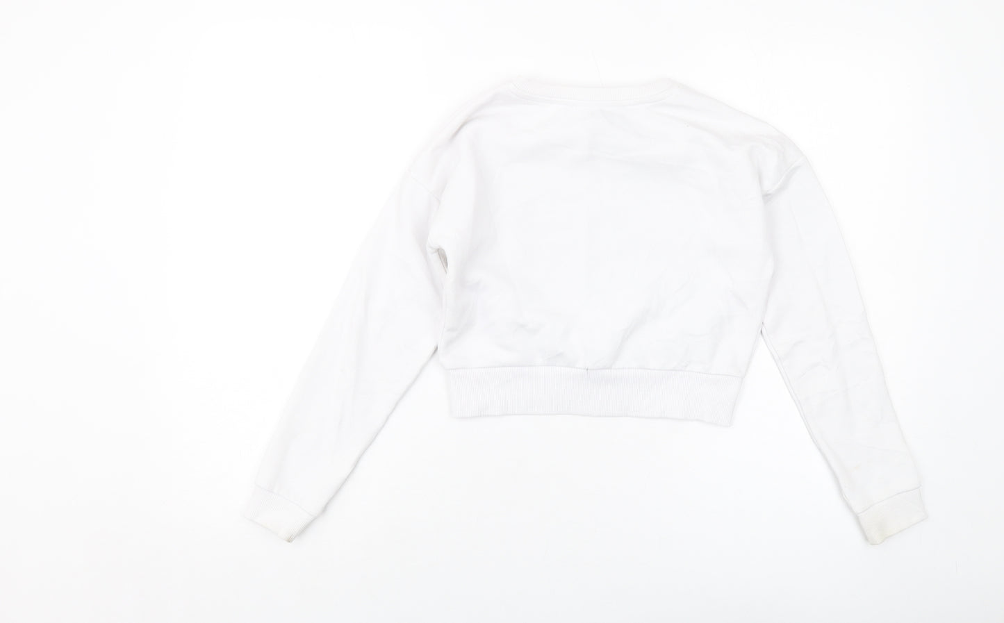 Harry Potter Girls White Polyester Pullover Sweatshirt Size 9-10 Years Pullover