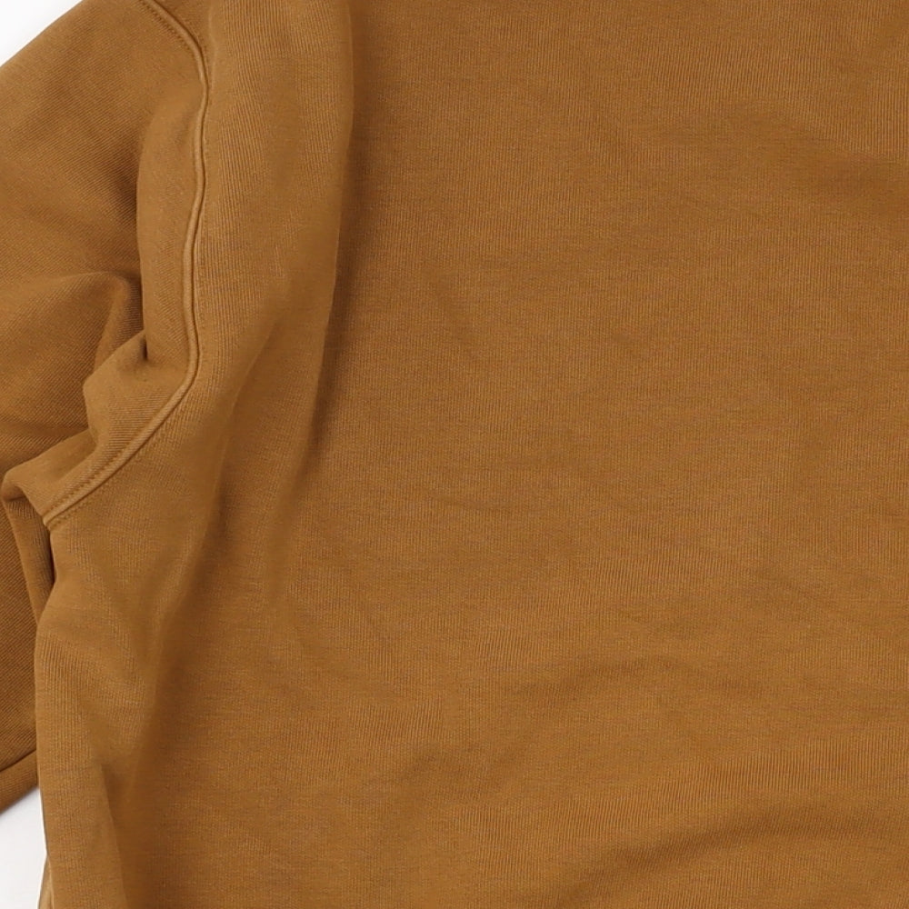 Carhartt Mens Brown Cotton Pullover Sweatshirt Size XL
