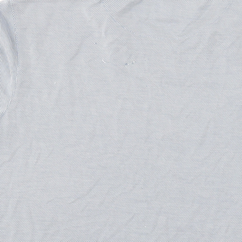 Ted Baker Mens Blue Modal T-Shirt Size 42 Crew Neck