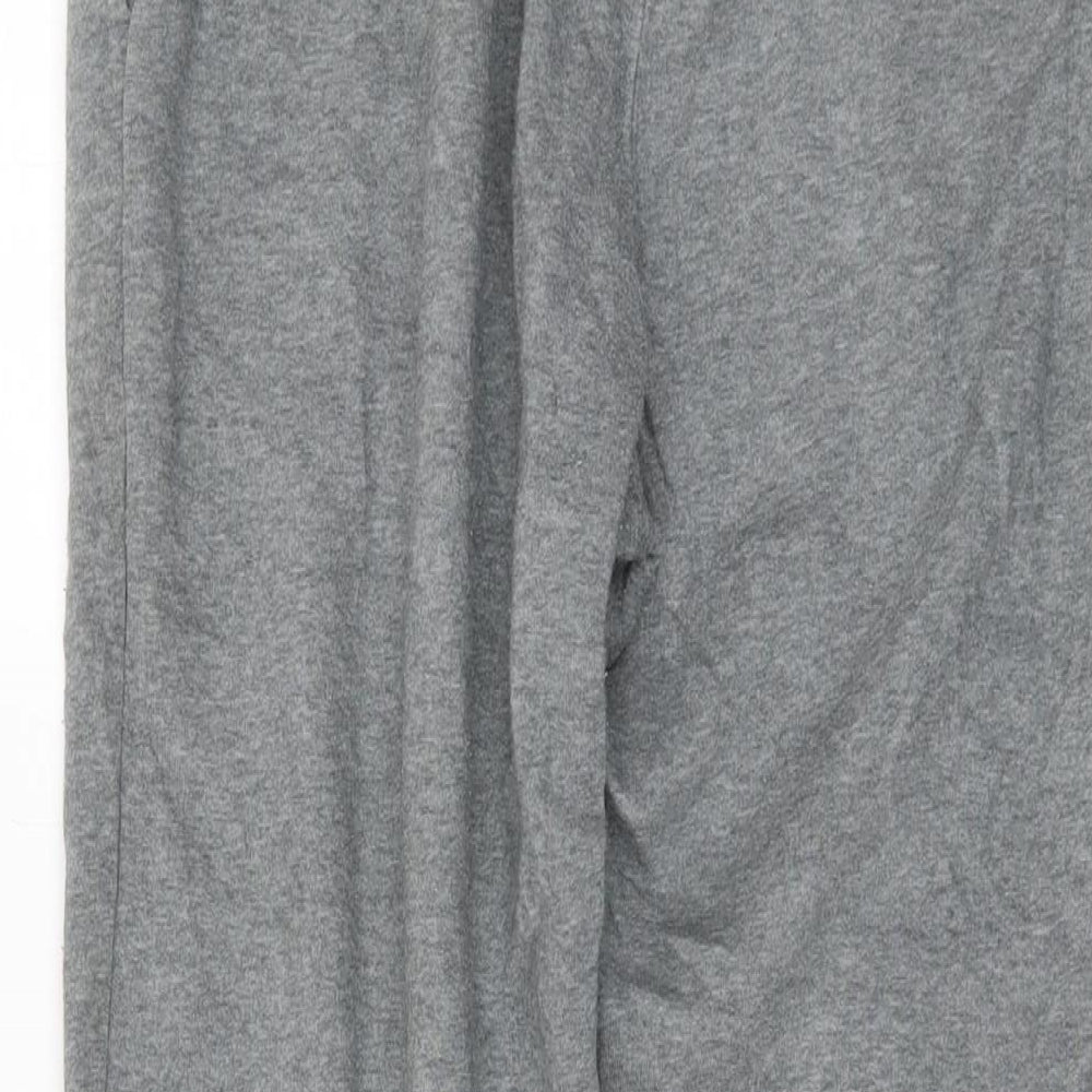 Champion Mens Grey Cotton Sweatpants Trousers Size L L29 in Regular Drawstring