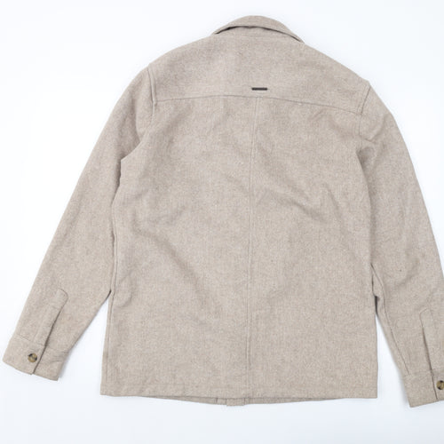 Urban Pioneers Womens Beige Jacket Size M Button