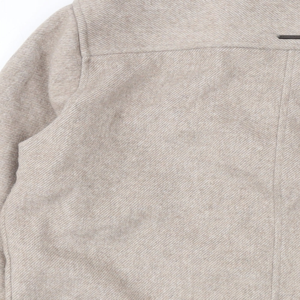 Urban Pioneers Womens Beige Jacket Size M Button