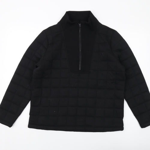 Gap Mens Black Polyester Pullover Sweatshirt Size M