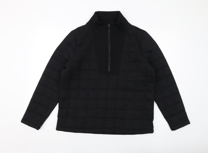 Gap Mens Black Polyester Pullover Sweatshirt Size M