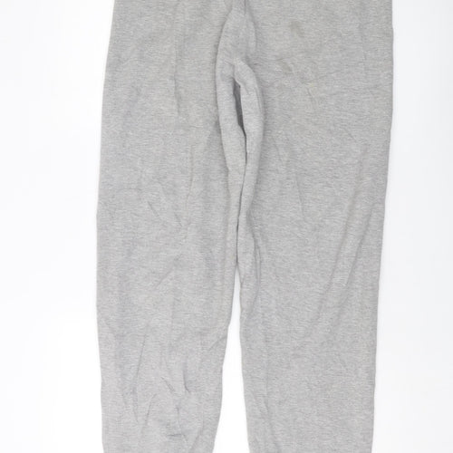 Russell Athletic Mens Grey Polyester Trousers Size L L30 in Regular