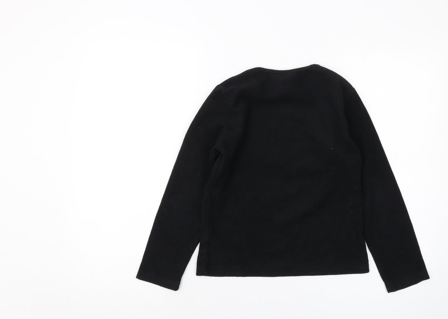 PlayStation Boys Black Polyester Pullover Sweatshirt Size 9-10 Years Pullover