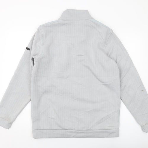 Regatta Mens Grey Cotton Pullover Sweatshirt Size M